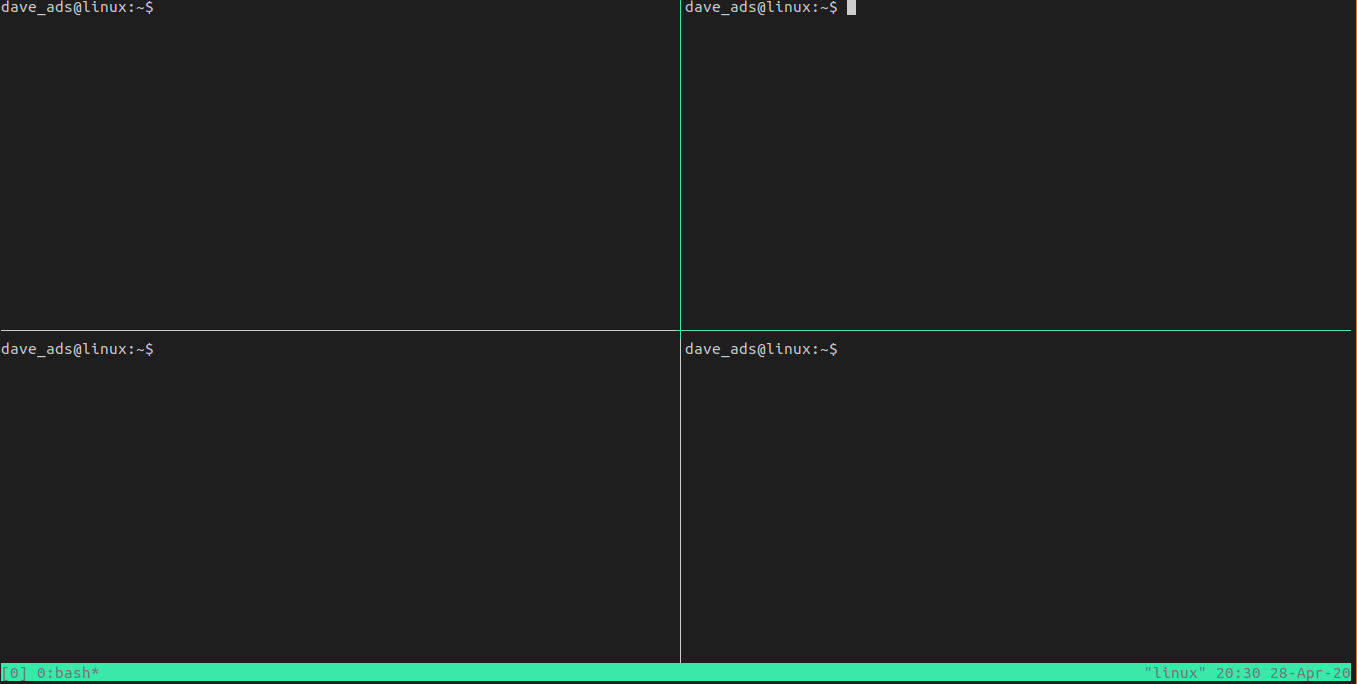 tmux(0)