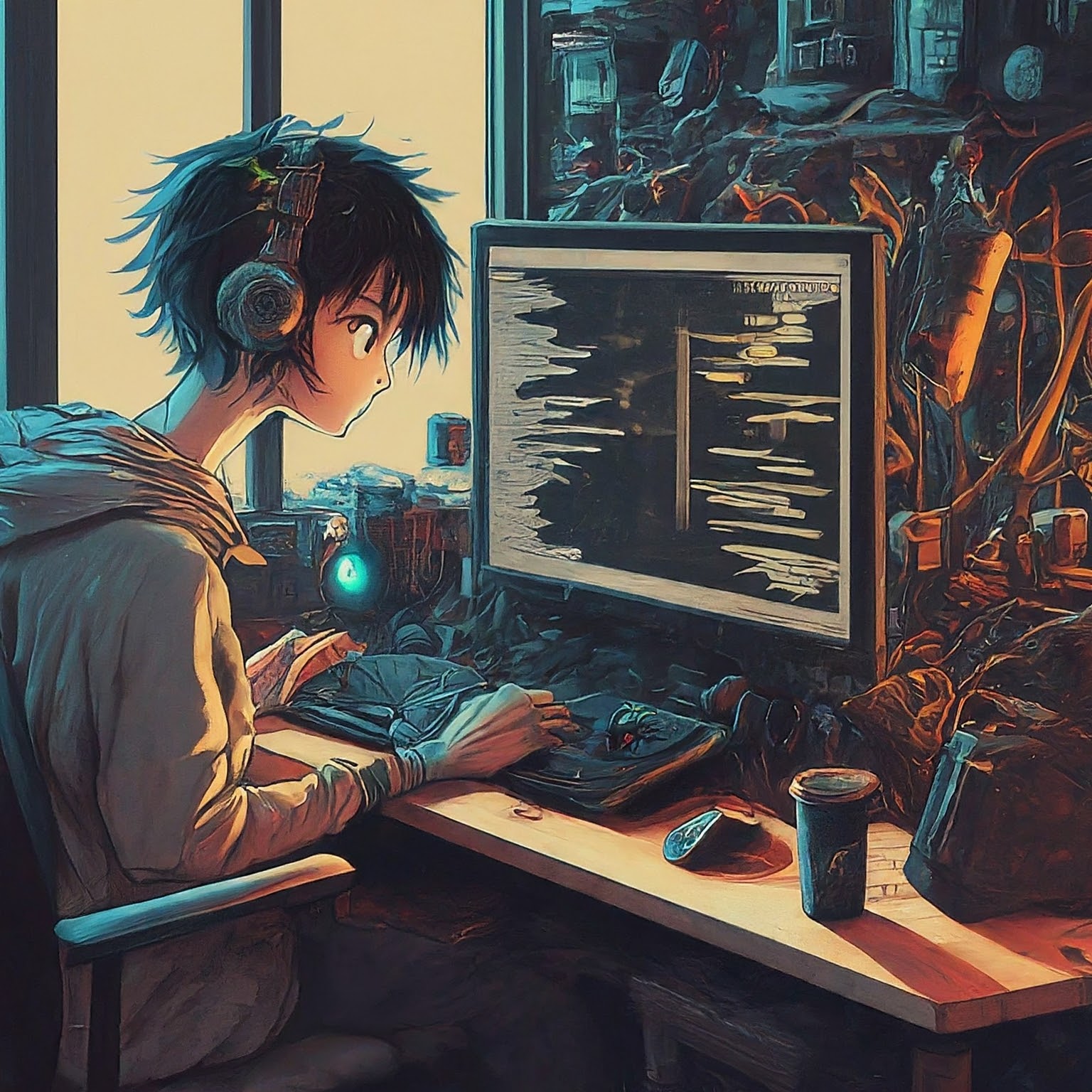 a human programmer